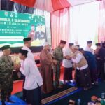 Plt. Bupati Komang Koheri Hadiri Acara Halal Bihalal dan Silaturahmi Pangdam XXI/Radin Inten, Mayjen TNI Kristomei Sianturi