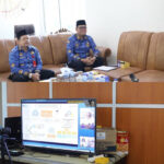 Pemkab Lamteng Mengikuti Sosialisasi dan Penjelasan Vaksinasi HPV Melalui Zoom Meeting