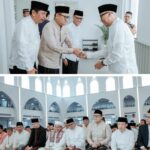 Ketua DPRD Lampung dan Ketua Komisi V Hadiri Sholat Idul Adha Bersama Gubernur di Masjid Raya Al-Bakrie