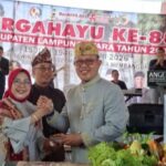 Wakil Ketua DPRD Lampung  Khostiana,  Hadiri HUT Lampung Utara